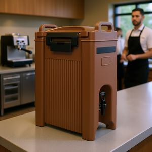 Distributeur de boissons isotherme 20 L en plastique alimentaire avec robinet standard – Équipement de restauration commerciale - Product Image 2