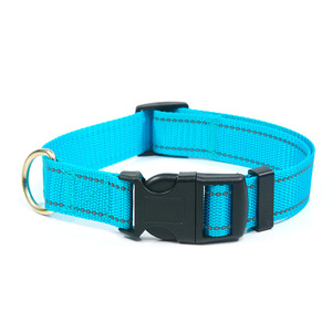 Diskon besar hadiah promosi kerah anjing dapat disesuaikan Logo cetak khusus kerah anjing luar ruangan berjalan anjing kerah reflektif tali derek - Product Image 5