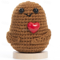 Pocket Knuffel Positieve Aardappel Valentijn Geschenken Motiverende Geschenken Kleine Geluksbrenger Beste Vriend Knuffel Zak Knuffel Aardappel Voor Liefhebbers