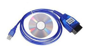 201 INPA K+CAN K+DCAN diagnostic <b>line</b> with blue housing <b>switch</b> FOR BMW K+D L217 - Product Image 2