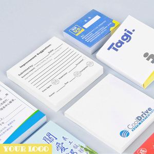 3*3 Inch Promotional Gifts Printed Stationary Sticky Notes Custom Notepad Memo <b>Pads</b> Sticky Notes With logo Printed - Product Image 6