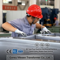 Transformateur de distribution à résine moulée de type sec 630 kVA 10 kV à faible perte pour projets industriels de recharge de véhicules électriques