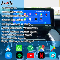 Module de mise à niveau Android Lsailt OEM pour Harrier Venza Toyota 12.3 pouces 2022-Intégration de l'interface Android YouTube, NetFlix