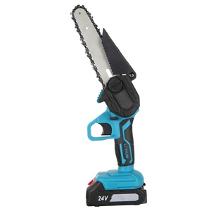 <b>24V</b> Household Small Handheld Wireless Chain Saw Brushless Motor Lithium-Ion <b>Battery</b> 450W Outdoor DGCM-H-1-12' Saw DGCM- - Product Image 1