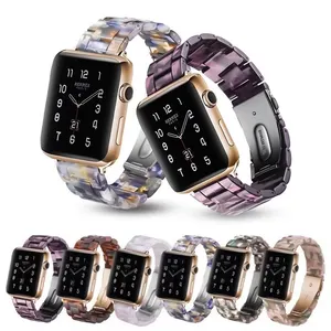 TschickレジンストラップAppleWatchウルトラバンド用ケース付き8 7 49 44mm 40mm 4145mm iwatch用ループ76seシリーズ54 3