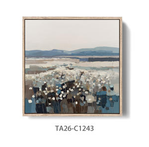 Quadro su Tela Personalizzato: Dipinto Impressionista Floreale e Paesaggistico per Decorazione Casa Moderna - Product Image 4