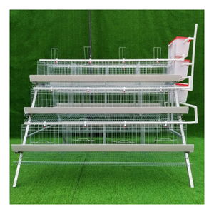 Oeuf de couche de haute qualité <span class=keywords><strong>pour</strong></span> le système de batterie de cage de ponte de poulet 1000 prix 96/120/128/160 oiseaux un type 3/4 niveaux vente de ferme de volaille - Product Image 3