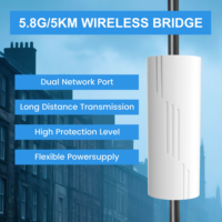 Point d'accès Wi-Fi extérieur 300 Mbps, 48 V PoE, pont Wi-Fi étanche IP65, réseau longue portée 3 km, Hotspot Wi-Fi