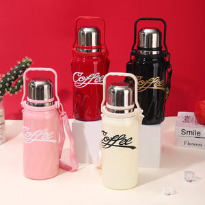 Stainless Steel Insulated Water Bottle 316L Thermal Coffee Travel Mug Portable Outdoor Hiking Sports Cup - Product Image 3