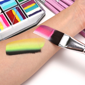 Kit Profesional de 10 Pinceles en Miniatura con Puntas de Pelo de Nailon para Acrílico, Óleo, Acuarela, Gouache y Pintura Facial para Artistas - Product Image 4