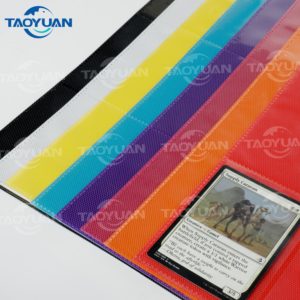Populaire Bowen 12 poches fermeture éclair Premium Binder Album Texture en cuir blanc avec <span class=keywords><strong>couverture</strong></span> PVC/PU pour 480 cartes Magic Yugioh <span class=keywords><strong>Pokemon</strong></span> - Product Image 5