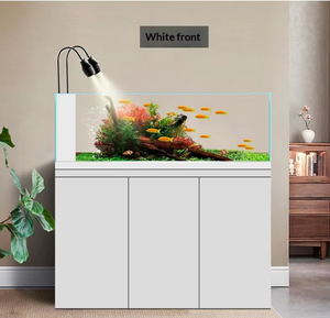 Nuevo Pecera de Escritorio para Exteriores, Pequeña, de Lujo Ligero, con Filtro Inferior, Cristal Ultra Blanco, Ecológica, para Peces Dorados, Sin Agua - Product Image 3