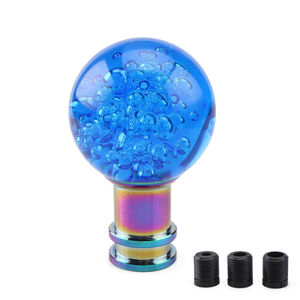 Pommeau de levier de vitesse en acrylique transparent, forme bulle, ergonomique, universel, pour modification de voiture manuelle - Product Image 3