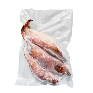 快速发货厂家直销食品级PA/PE塑料包装压花真空封口袋食品