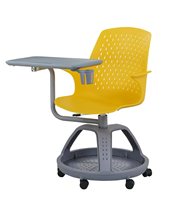 Chaises de mobilier scolaire Bureaux et chaises à nœuds mobiles Chaise de formation d'étude réglable en hauteur à 360 degrés