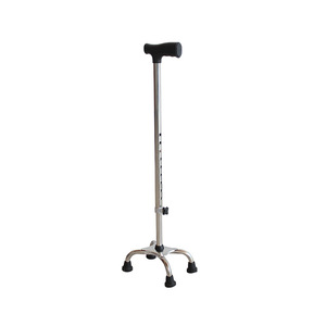 Help Health Four Legged <b>Walking</b> <b>Stick</b> Aluminum Alloy Telescopic Anti Slip For Elderly - Product Image 2