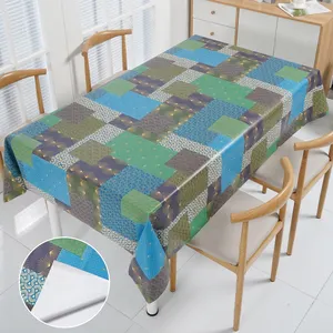 Toalha de mesa não tecido da fabricação profissional, toalha de mesa do bordado à mão