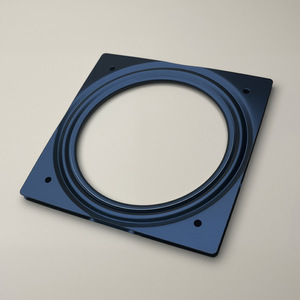 Plataforma Giratoria Cuadrada Hueca de 6 Pulgadas, Orificio de 50 mm, Acero Laminado en Frío, Herraje Industrial para Muebles, Uso Interior Duradero - Product Image 1