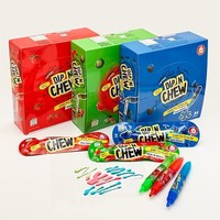 Zuur kauwgom snoep pen, kauwbaar snoepje, gummy snoep