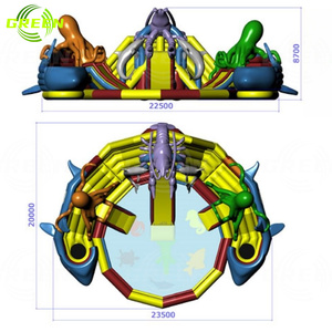 Toboganes <span class=keywords><strong>de</strong></span> agua inflables verdes, venta al por mayor, pulpo, <span class=keywords><strong>castillo</strong></span> inflable comercial, piezas <span class=keywords><strong>de</strong></span> agua, toboganes <span class=keywords><strong>de</strong></span> agua grandes a la venta, <span class=keywords><strong>San</strong></span> Antonio - Product Image 6