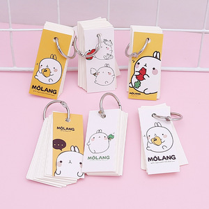 <span class=keywords><strong>Petit</strong></span> carnet de notes portable en fer forgé pour étudiants, bloc-notes à <span class=keywords><strong>feuilles</strong></span> <span class=keywords><strong>mobiles</strong></span>, notes autocollantes détachables - Product Image 1