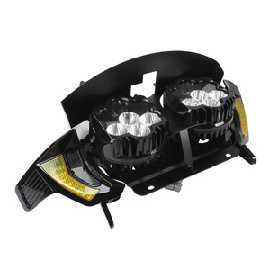 Faro Delantero Estilo Road Glide Road Shark para Motocicleta 23.5-2026 con Soporte, Listo para Instalar - Product Image 5