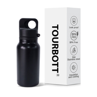 Termo Deportivo Ecológico de Acero Inoxidable 304 Pro, Aislado, con Rendimiento Térmico de 12-24 Horas, 420ml/630ml, Tapa de Presión Portátil