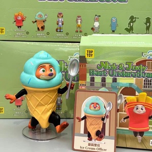 100% Auténtico Original Toptoy Zootopia 2 NICK & JUDY Serie Mejor Figura Sorpresa Caja Ciega 6 Cajas/Set Popmart Labubu - Product Image 5