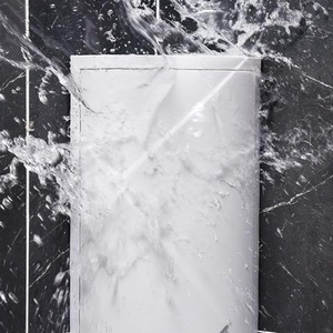 Étagère d'angle de salle de bain à 3 niveaux, 360° °   Étagère de rangement rotative, étagère triangulaire à bords festonnés pour salle de bain et cuisine - Product Image 5