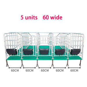 Gabbie per animali in acciaio zincato automatico nuova penna per la gestazione del maiale e scrofa casse per maiali - Product Image 5