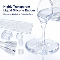 Caoutchouc de silicone liquide à polymérisation à l'étain DSA-75xx de Doneson Industrial, haute transparence, qualité alimentaire, pour la fabrication de moules et les fournitures médicales