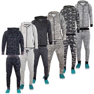 Kitsm01 personnalisé grande taille hommes Gym survêtement 100% polyester coupe-vent et respirant pour l'automne-vente en gros fabricant produit - Product Image 2