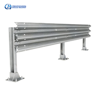 Barrière de sécurité routière en acier galvanisé à chaud AS/NZS 3845 W-Beam Guardrail avec réflecteur prismatique haute intensité pour l'Australie