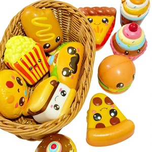 Low MOQ Slow Rising <b>Squishy</b> Toys Junk Food Pack Shape <b>Squishy</b> Toys Bread Stress Relief Soft Squeeze Promotional Gifts - Product Image 5
