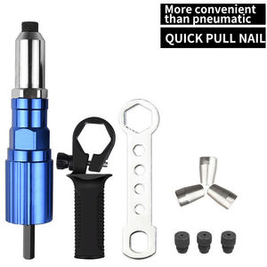 Adaptador de Remachadora <span class=keywords><strong>Eléctrica</strong></span> para Taladro Inalámbrico <span class=keywords><strong>Pistola</strong></span> de <span class=keywords><strong>Tuercas</strong></span> de Inserción Herramienta de Remachado 2.4 mm-4.8 mm - Product Image 2