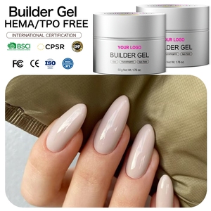 เจลต่อเล็บพรีเมียม 50 กรัม ปราศจากสาร HEMA และ TPO เจลแข็งแรงทนทาน เหมาะสำหรับการต่อเล็บและสร้างแบบเล็บ  ขั้นต่ำในการสั่งซื้อน้อย  ขายตรงจากโรงงาน - Product Image 1
