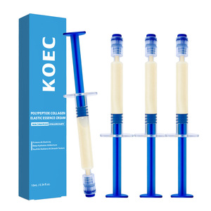 Crème d'essence élastique au collagène enrichie en peptides, nourrit en profondeur, améliore l'élasticité et la fermeté, crème de soin pour la peau - Product Image 2