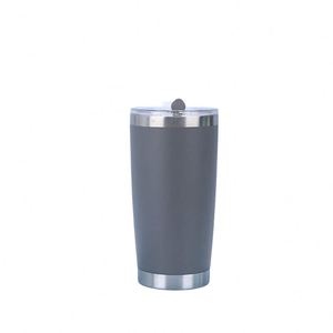 <b>Hot</b> Pink Tumbler Standard Stainless Steel Insulated Double Wall Vacuum Sweat Free BPA Free Reusable Travel Mug ASM25 - Product Image 1