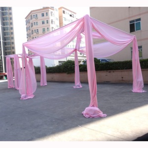 Portable wedding backdrop <b>stand</b> decoration <b>pipe</b> and drape - Product Image 4