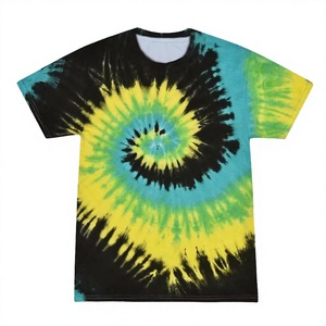 T-shirt décontracté pour homme, personnalisé, uni, 100% coton tricoté, 180g, poids lourd, écologique, respirant, OEM - Product Image 2