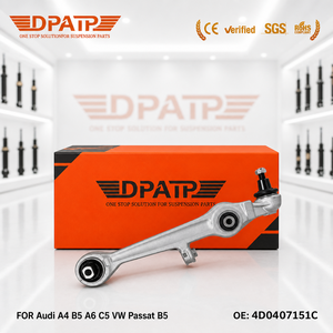 แขนควบคุมล่างด้านหน้า 4D0407151C สำหรับ Audi A4 B5 A6 C5 VW Passat B5 ช่วงล่าง โช้คอัพ บราโซ เด คอนโทรล - Product Image 2
