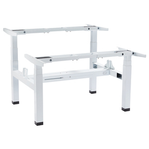 Besever Poste de travail ergonomique face à face avec quatre moteurs conducteurs pour mobilier de bureau moderne - Product Image 1