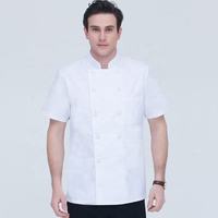 AI-MICH arrière cuisine salopette cuisson Restaurant chef costume salon de thé serveur vêtements de travail manches longues plat héraut blouse en gros