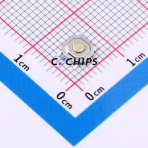 SH-TS-1187-15-250gf Tactile Switch SMD-4P,5.2x5.2mm Switch Single Pole Single Throw Round Button 2.5N Vertical Mount - Product Image 1