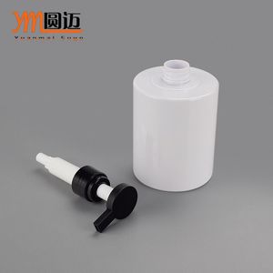 Yuanmai 500Ml White Pet Pump <b>Bottle</b> With Black Or White Pump Head For Lotion Shampoo Body Wash Travel Cosmetic <b>Bottle</b> - Product Image 4