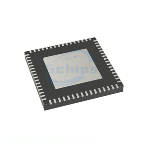 Componentes Electrónicos 64 VFQFN Exposed Pad PIC32MX530F128H-I_MR Canal del Fabricante Integrado - Product Image 1