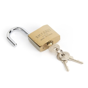 Gembok besi Sepuh kustom Keyed sama dengan keamanan tinggi dan daya tahan dengan fitur antimaling kunci <span class=keywords><strong>Mini</strong></span> kecil - Product Image 5