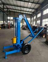 Appareil SPT hydraulique portable C126-B avec marteau de percussion automatique, hauteur de chute de 760 mm, équipement d'essai de capacité portante du sol, garantie 1 an
