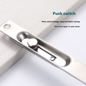 आधुनिक डिजाइन स्टेनलेस स्टील छिपी हुई बोल्ट विभिन्न प्रकार के घरेलू होटल के बाथरूम के लिए उपयुक्त - Product Image 3