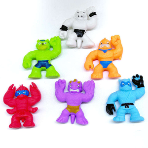 Nouveau jouet en plastique TPR anti-stress 2025 en forme de monstre, petite taille, jouets miniatures extensibles pour enfants, jouet capsule - Product Image 6